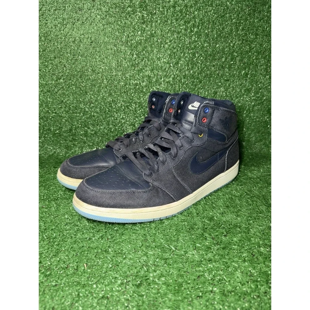 Nike Air Jordan 1 Retro High OG Family Forever Denim Mens Size 14 682781-415